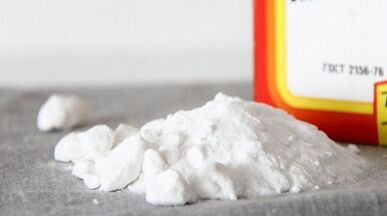 The use of baking soda to increase the member